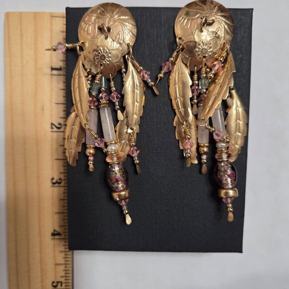 Vintage Tabra earrings - Picture 2 of 2